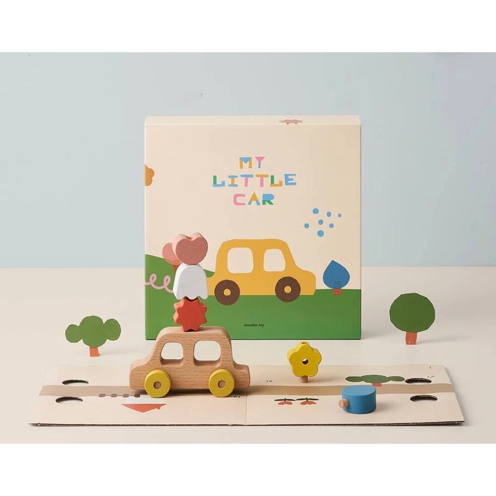 NEW Oioiooi My Little Car Toy & Book Set, NWT